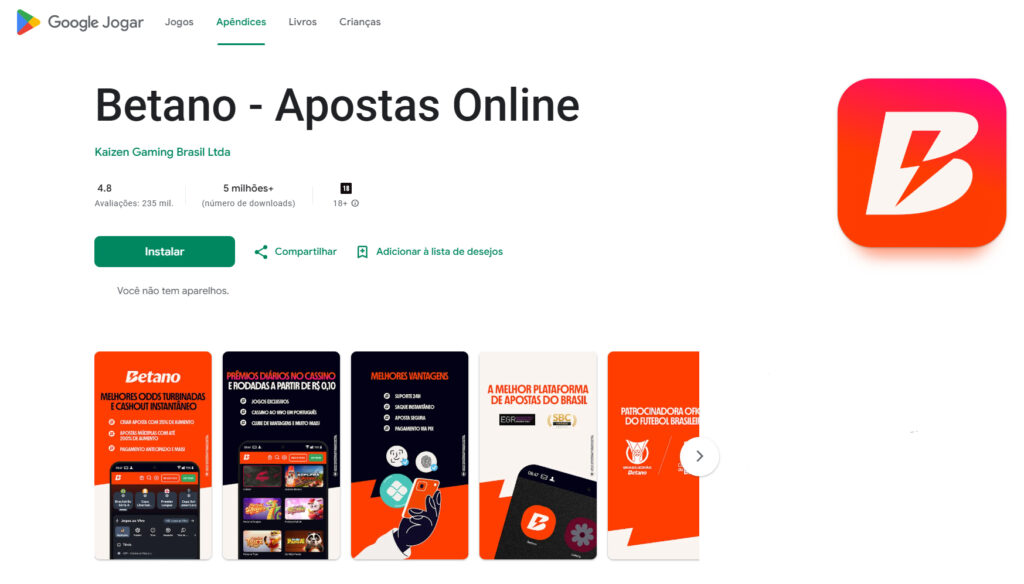 Betano app